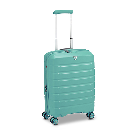 B-Flying Trolley Cabina Espandibile 55 X 40 X 20/25 Cm. Bagaglio a mano. Sistema espandibile per aumentare la capacità del bagaglio. Chiusura a combinazione con sistema TSA. Ruote doppie piroettanti. MATERIALE: 100% polipropilene. DIMENSIONI: cm. 55 x 40 x 20/25. CAPACITÀ: lt. 40/47.